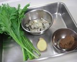 ササッとかきの味噌煮作り方1写真