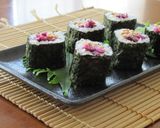 しば漬け納豆巻き作り方4写真