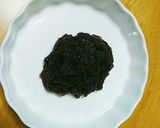 おはぎのチーズ乗せ焼き作り方3写真
