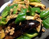茄子とピーマンの肉味噌炒め作り方8写真