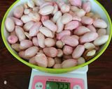 生落花生のしっとり煮豆♪作り方1写真