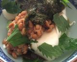 ダイエットにも♡あかもく納豆温玉豆腐作り方3写真