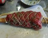 マンガ肉～牛ブロックの串焼き～作り方11写真
