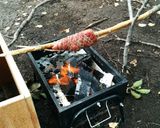 マンガ肉～牛ブロックの串焼き～作り方12写真
