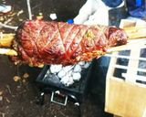 マンガ肉～牛ブロックの串焼き～作り方14写真