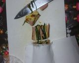 卵焼きストライプ作り方5写真