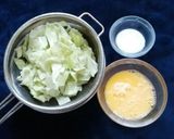 きゃべたま辛ラーメン作り方1写真