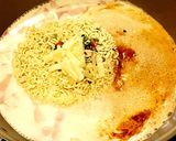 辛ラーメンdeカルボナーラ風混ぜそば作り方2写真