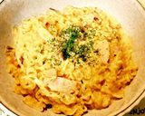 辛ラーメンdeカルボナーラ風混ぜそば作り方5写真