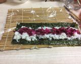 残り御飯で しんこ巻き☆作り方3写真