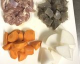 写真付き 簡単 根菜 基本の煮物作り方2写真