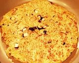 辛ラーメンde和風きのこガレット作り方5写真