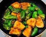 鮭のカレームニエル～万願寺とオイ酢炒め～作り方7写真