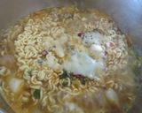 辛ラーメンde味噌アイスチーズ作り方3写真