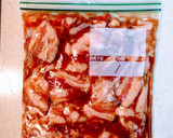 冷凍つくり置き　お弁当用 豚の香味漬作り方4写真