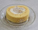 たっぷりハニーマロンのロールケーキ作り方43写真