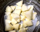 炊飯器＆HMでリンゴと紅茶のホットケーキ作り方2写真