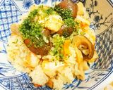 大黒本しめじと北海道秋鮭の炊き込みご飯♡作り方6写真