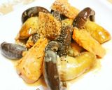 大黒本しめじと北海道秋鮭の炊き込みご飯♡作り方8写真
