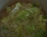 野菜たっぷりもやしとキャベツの春雨スープ作り方2写真