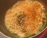 辛ラーメン☆ごぼう茶で根菜ラーメン作り方5写真