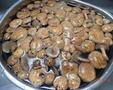 アミタケの処理と納豆にトッピング作り方3写真