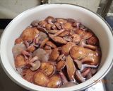 アミタケの処理と納豆にトッピング作り方5写真