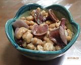 アミタケの処理と納豆にトッピング作り方8写真