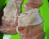 柔らかむね肉のステーキ！きのこソースで♪作り方2写真