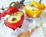 パプリカカップの♥お豆腐クリームグラタン作り方7写真