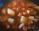 鶏肉の旨み♡トマトチーズの辛ラーメン作り方3写真