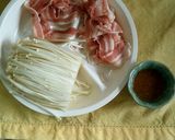 醤油麹de簡単♡えのきの肉巻き♪作り方1写真