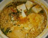 辛ラーメンでスンドゥブ作り方4写真