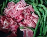 インゲンと牛肉のピリ辛当座煮作り方3写真