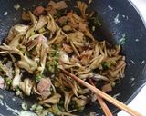 舞茸と長ねぎの和風パスタ作り方9写真