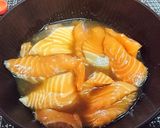 簡単★ご飯がススム【サーモンの漬け丼】作り方2写真