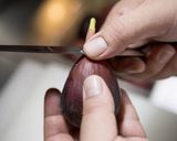 イチジクのはちみつ蒸し作り方3写真