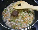 自家製おにぎり丸の具❗生姜焼き＆カレー作り方5写真