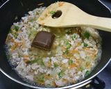 自家製おにぎり丸の具❗生姜焼き＆カレー作り方5写真