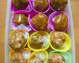 自家製おにぎり丸の具❗生姜焼き＆カレー作り方7写真
