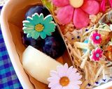 スパニッシュオムレツ風 秋桜 玄米弁当作り方1写真