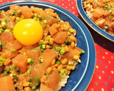 味噌★卵★旨すぎる【漬マグロのとろろ丼】作り方10写真