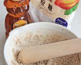 たっぷりハニーマロンのロールケーキ作り方20写真