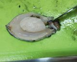 アワビの刺身作り方3写真