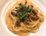 茹でてる間にパッと作れる♪イワシ缶パスタ作り方4写真