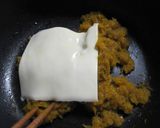 カボチャこぶおろしのカルボナーラ作り方2写真