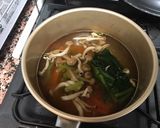 うどんスープでお吸い物作り方2写真