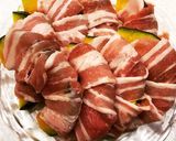 カボチャの豚バラ巻き&チーズ焼き 簡単作り方2写真