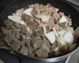 牛肉の土手煮風作り方1写真
