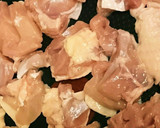 鶏肉ウスターソース炒♪舞茸もやしにのせて作り方2写真